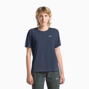 Tricou de trekking pentru femei Jack Wolfskin Vonnan midnight sky