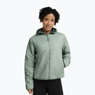 Geacă izolată pentru femei Jack Wolfskin Trail Light Ins 2IN1 green zinnia