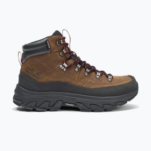 Încălțăminte de drumeție pentru bărbați Jack Wolfskin Apex Hike Pro Leather Texapore Mid fawn