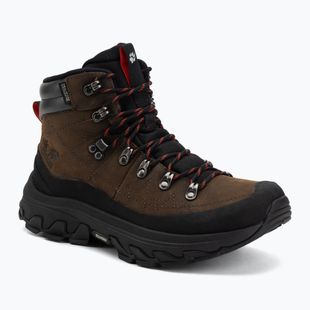 Încălțăminte de drumeție pentru bărbați Jack Wolfskin Apex Hike Pro Leather Texapore Mid fawn