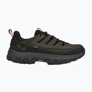 Încălțăminte de trekking pentru bărbați Jack Wolfskin Apex Hike Texapore Low obsidian moss