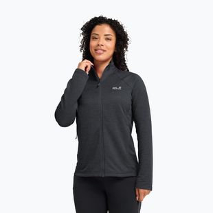 Bluză fleece pentru femei Jack Wolfskin Anytrail Full Zip phantom