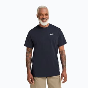 Tricou pentru bărbați Jack Wolfskin Essential dark navy