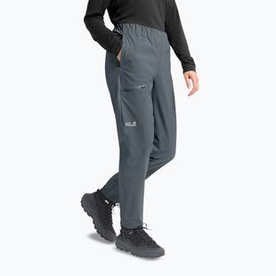 Pantaloni de trekking pentru femei Jack Wolfskin Prelight Trail grey odessa