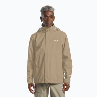Geacă de ploaie pentru bărbați Jack Wolfskin Trailtime 2L hazel wood