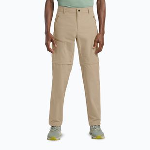 Pantaloni de trekking pentru bărbați Jack Wolfskin Pico Trail Zip Off hazel wood