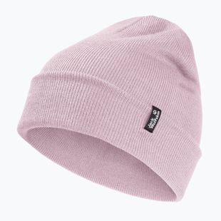 Căciulă de iarnă Jack Wolfskin Rib dusty blush