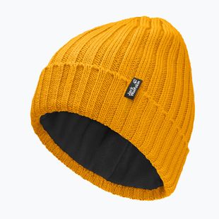 Căciulă de iarnă Jack Wolfskin Rib Knit burly yellow jw