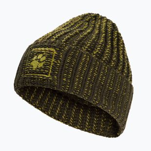 Căciulă de iarnă Jack Wolfskin Badge Beanie obsidian moss