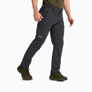 Pantaloni de trekking pentru bărbați Jack Wolfskin Activate Flex phantom