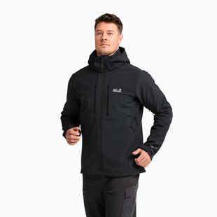 Geacă rezistentă la vânt pentru bărbați Jack Wolfskin Jasper phantom