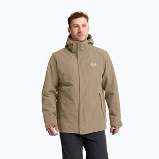 Geacă 3în1 pentru bărbați Jack Wolfskin Stonelite 3In1 hazel wood