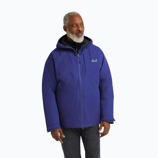 Geacă cu puf pentru bărbați Jack Wolfskin Icecape 2 l Down Ins Rds glow ink