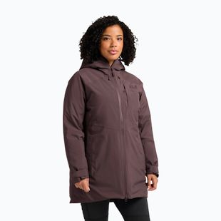 Geacă cu puf pentru femei Jack Wolfskin Icecape 2L Down Ins Rds sheer plum