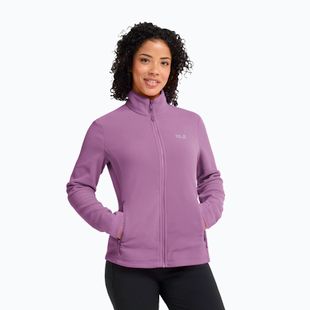 Bluză fleece pentru femei Jack Wolfskin Taunus 100 Full Zip vivid orchid