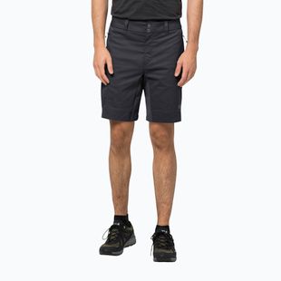 Pantaloni scurți de trekking pentru bărbați Jack Wolfskin Activate Tour negru 1507441