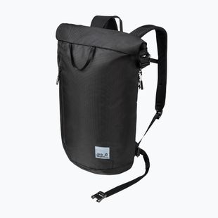 Rucsac de oraș Jack Wolfskin Helsinki Rolltop 18 l ultra black