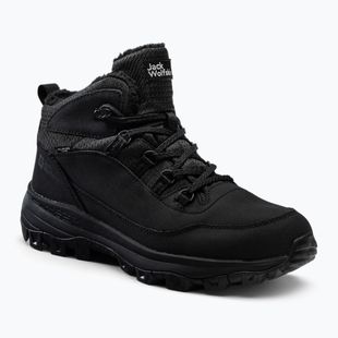 Jack Wolfskin bărbați Everquest Texapore Mid cizme de trekking negru 4053611