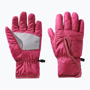 Mănuși de trekking pentru copii Jack Wolfskin Easy Entry dark fuchsia
