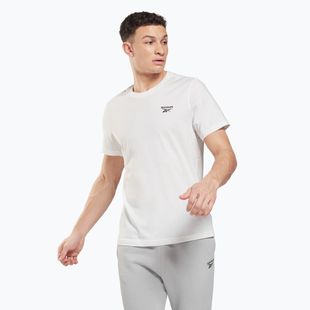 Reebok Identity Small Logo Tee alb pentru bărbați