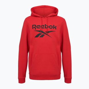 Reebok Identity Big Logo Fleece Hoodie pentru bărbați vecred/black