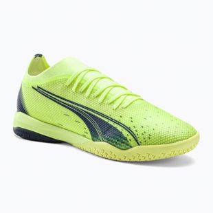 PUMA Ultra Match IT ghete de fotbal pentru bărbați verde 106904 01