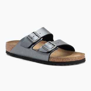 Papuci BIRKENSTOCK Arizona BF Narrow metallic black