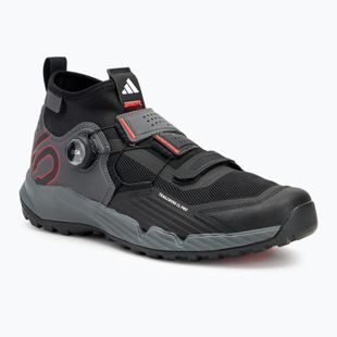 Încălțăminte de ciclism MTB pentru bărbați adidas FIVE TEN Trailcross Pro Clip-In grey five / core black / red