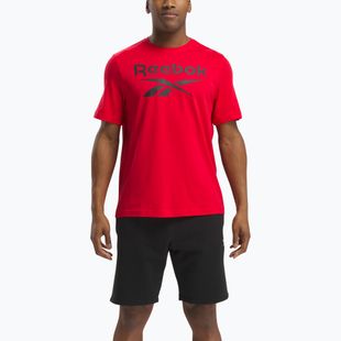 Tricou pentru bărbați Reebok Reebok Identity Big Logo Tee vector red