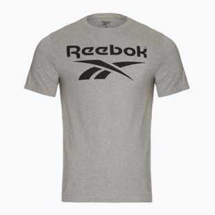 Tricou Reebok pentru bărbați Reebok Identity Big Logo Tee gri mediu heather