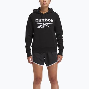 Hanorace pentru femei Reebok Identity Big Logo Fleece negru