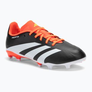 Încălțăminte de fotbal pentru copii adidas Predator League FG core black/cloud white/solar red