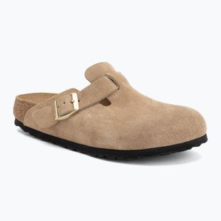 Șlapi BIRKENSTOCK Boston Suede Leather sandcastle