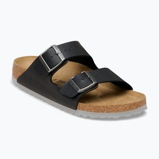 Șlapi BIRKENSTOCK Arizona Birko-Flor black/light gray