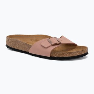 Papuci de damă BIRKENSTOCK Madrid Birkibuc Narrow roz lut