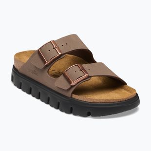 Șlapi BIRKENSTOCK Arizona Chunky Birkibuc mocca