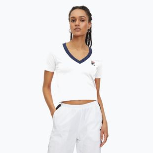 Tricou pentru femei FILA Ludhiana bright white