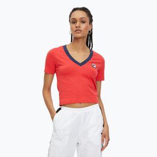 Tricou pentru femei FILA Ludhiana true red