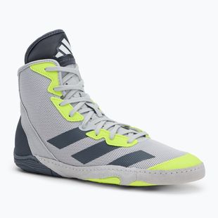 Încălțăminte de box pentru bărbați adidas Adizero team light grey/ team onix/ team sollar yellow 2