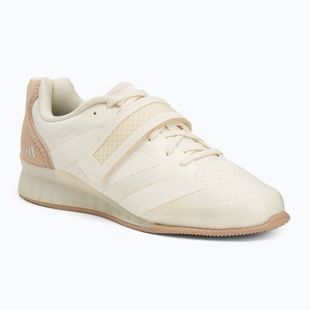 Încălțăminte de ridicare greutăți adidas Adipower Weightlifting III off white