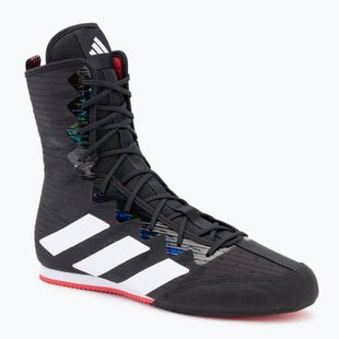 Încălțăminte de box adidas Box Hog 4 core black/cloud white/pure ruby