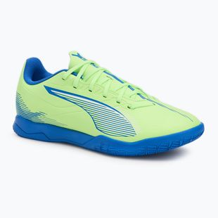 Cizme de fotbal PUMA Ultra 5 Play IT fizzy apple/puma alb