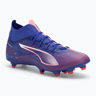 Ghete de fotbal PUMA Ultra 5 Match+ FG/AG lapis lazuli/puma white/sunset gloe