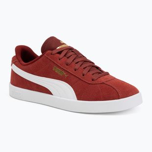 Încălțăminte PUMA Club II intense red/puma white/puma gold