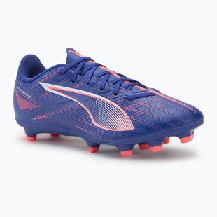 PUMA Ultra 5 Play FG/AG lapis lazuli/puma alb/sunset gloe ghete de fotbal