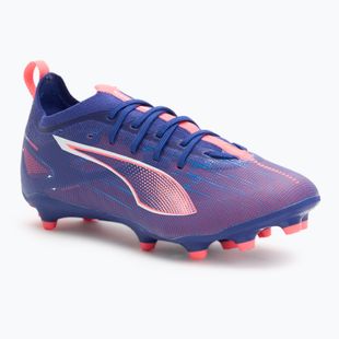 Ghete de fotbal pentru copii PUMA Ultra 5 Pro FG/AG Jr lapis lazuli/puma white/sunset glow