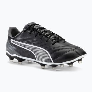 Încălțăminte de fotbal pentru bărbați PUMA King Pro FG/AG puma black/puma white/cool dark grey