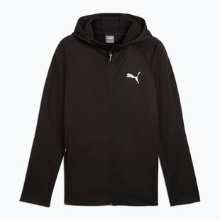 Hanorac pentru bărbați  PUMA Evostripe Warm Hoodie FZ DK puma black