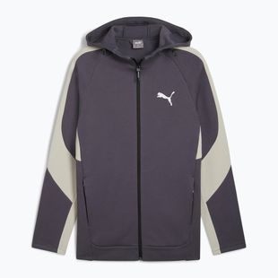 Hanorac pentru bărbați  PUMA Evostripe Hoodie FZ DK galactic gr