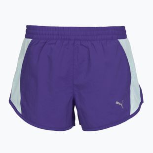 Pantaloni scurți de alergare pentru femei Puma Run Favorite Velocity 3" Shorts violet/blue/silver/black